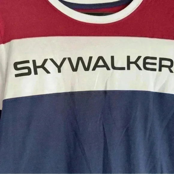Her Universe Skywalker Star Wars Colorblock Red White Blue Top - Picture 5 of 6